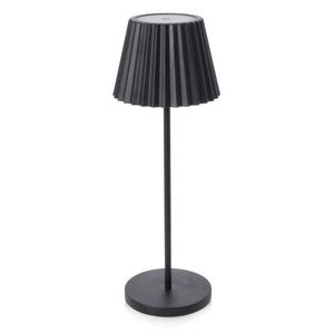 Lampa LED de exterior Artika, Bizzotto, 12.5x36 cm, cu baterie reincarcabila, otel acoperit cu pulbere, negru imagine