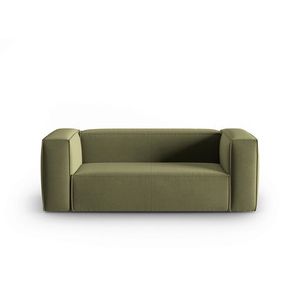 Canapea 2 locuri, Mackay, Cosmopolitan Design, 150x94x73 cm, catifea, verde deschis imagine