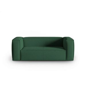 Canapea 2 locuri, Mackay, Cosmopolitan Design, 150x94x73 cm, catifea tricotata, verde imagine