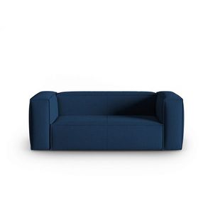 Canapea 2 locuri, Mackay, Cosmopolitan Design, 150x94x73 cm, catifea tricotata, albastru inchis imagine