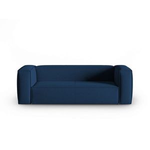Canapea 3 locuri, Mackay, Cosmopolitan Design, 200x94x73 cm, catifea tricotata, albastru inchis imagine