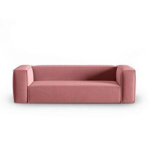 Canapea 4 locuri, Mackay, Cosmopolitan Design, 230x94x73 cm, catifea, roz somon imagine