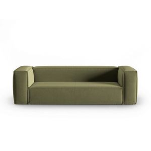 Canapea 4 locuri, Mackay, Cosmopolitan Design, 230x94x73 cm, catifea, verde deschis imagine