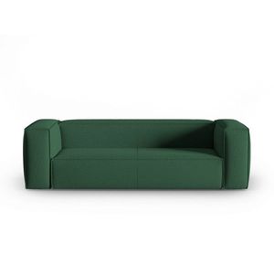 Canapea cu 4 locuri, verde, material textil imagine
