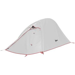 Cort Outsunny pentru 1-2 persoane, cort de camping cu dublu strat imagine