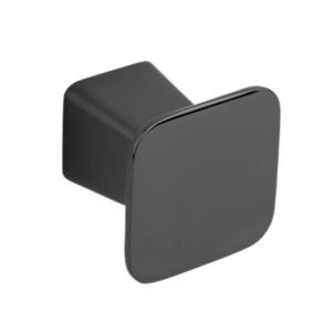 Buton pentru mobila Prism, finisaj nichel negru lustruit, 32x28 mm imagine