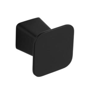 Buton pentru mobila Prism, finisaj negru mat, 32x28 mm imagine