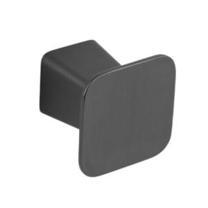 Buton pentru mobila Prism, finisaj negru titan, 32x28 mm imagine