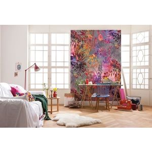 Fototapet 3D floral, Komar, gradina fermecata, multicolor, adeziv inclus, 184x254cm imagine