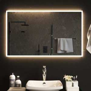 vidaXL Oglindă de baie cu LED, 100x60 cm imagine