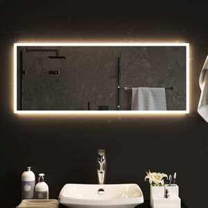 vidaXL Oglindă de baie cu LED, 100x40 cm imagine