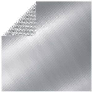 vidaXL Prelată piscină, argintiu, 732x366 cm, PE imagine