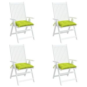 vidaXL Perne de scaun 4 buc. verde deschis 50x50x7 cm textil oxford imagine