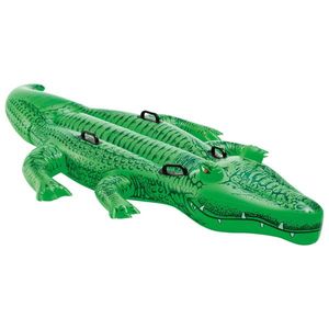 Intex Jucărie de piscină crocodil gigant ride-on, 203x114 cm imagine