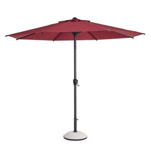 Umbrela pentru gradina / terasa Rio, Bizzotto, Ø 300 cm, stalp Ø 48 mm, otel/poliester, bordo imagine