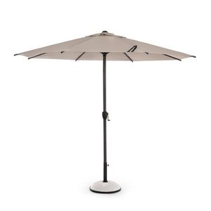 Umbrela pentru gradina / terasa Rio, Bizzotto, Ø 300 cm, stalp Ø 48 mm, otel/poliester, grej imagine