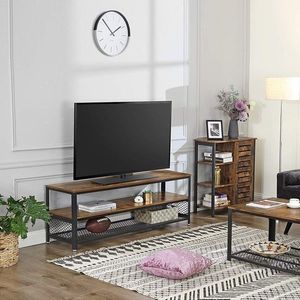 Comoda TV, Vasagle, pentru TV pana la 60 inch, 140 x 40 x 52 cm, PAL/fier imagine