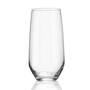 Set 4 pahare Long Drink, Charisma, Rona, 460 ml, sticla, transparent imagine
