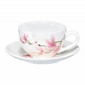 Set ceai/cafea 12 piese Magnolia, Ambition, 29x21x12 cm, portelan, multicolor imagine