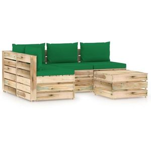Canapea din material textil verde imagine