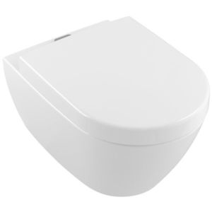Vas WC suspendat Villeroy & Boch Subway 2.0 ViFresh CeramicPlus56x37cm DirectFlush si suprafata AntiBac alb Alpin imagine
