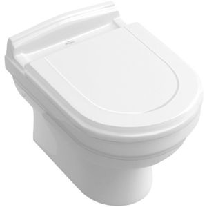 Vas WC suspendat Villeroy & Boch Hommage 60x37cm CeramicPlus Alb Alpin imagine