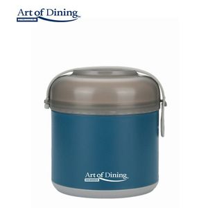 Caserola termica Loca, Art of Dining by Heinner, 600 ml, inox/polipropilena, albastru/gri imagine