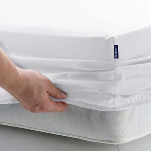 Sleepwise Soft Wonder-Edition, cearșaf elastic pentru pat, 140 – 160 × 200 cm, microfibră imagine