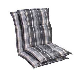 Blumfeldt Prato, pernă tapițată, pernă pentru scaun, spătar mic, scaun de gradină, poliester, 50x100x8cm, 2 x pernă imagine