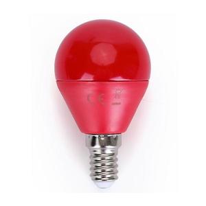 Bec LED G45 E14/4W/230V roșu imagine