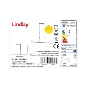 Lustră LED pe cablu dimabilă SLADJA LED/24W/230V Lindby imagine