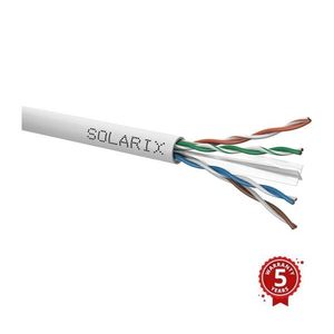 Cablu de instalare Solarix 26100001 CAT6 UTP PVC Eca 305m/cutie imagine
