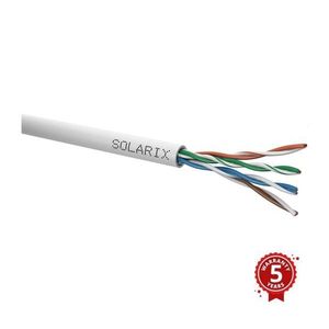 Cablu de instalare Solarix 27655141 CAT5E UTP PVC Eca 305m/cutie imagine