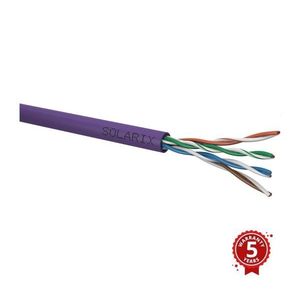 Cablu de instalare Solarix 27724119 CAT5E UTP LSOH Dca-s1, d2, a1 305m/cutie imagine