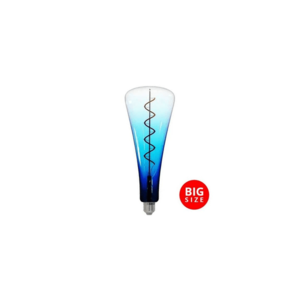 Bec LED FILAMENT SHAPE T110 E27/5W/230V 1800K albastru imagine