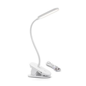 Lampă LED reîncărcabilă dimabilă de masă cu clemă LED/2, 5W/5V alb imagine