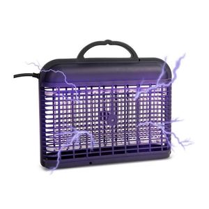 Capcană LED electrică pentru insecte UV/2W/230V neagră imagine
