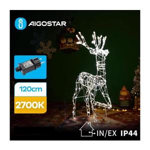 - Decorațiune LED de Crăciun de exterior LED/3, 6W/31/230V 2700K 120cm IP44 ren imagine