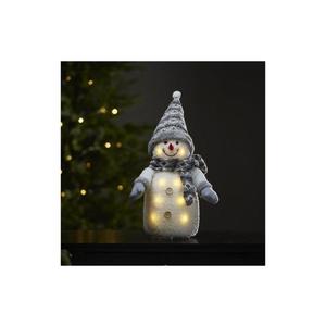 Decorațiune LED de Crăciun JOYLIGHT 8xLED/0, 06W/3xAA gri Eglo 411222 imagine