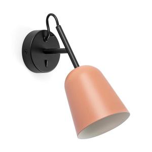 Lampă de perete FARO 28275 STUDIO 1xE14/8W/230V roz/negru imagine