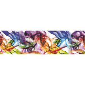 Bordură autoadezivă Fum colorat, 500 x 14 cm imagine