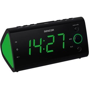 Ceas cu alarmă radio, Sencor SRC 170 GN verde imagine