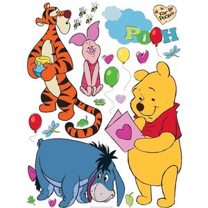 Decorațiune autoadezivă Winnie the Pooh, 42, 5 x 65cm imagine