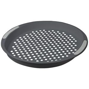 Tavă de plastic Dots, 40 cm, negru imagine
