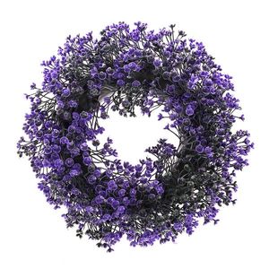 Coroniță artificială Buxus, violet imagine