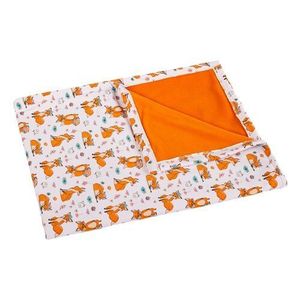 Pătură pentru copii Bellatex Bára Fox portocaliu, 75 x 100 cm imagine