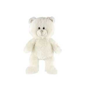 Ursuleț de pluș Teddies 40 cm, alb, cu lumină și sunet imagine
