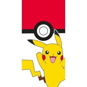 Prosop pentru bebeluși Pokémon Pokéball și Pikachu, 70 x 140 cm imagine