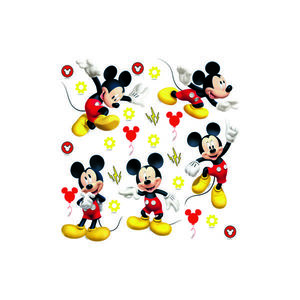 Decorațiune autocolantă Mickey Mouse, 30 x 30 cm imagine