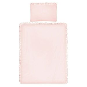Lenjerie de pat de bumbac pentru pătuț Belisima Pure, roz, 90 x 120 cm, 40 x 60 cm imagine